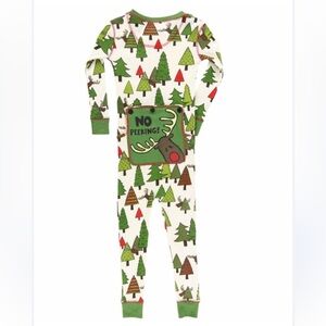 🫐3/$30 Flap Jack Holiday Tree & Reindeer Baby One Piece size 12m